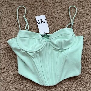 Mint Green Zara Corset